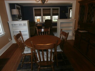 FORMAL DINING ROOM WITH BUILT INS