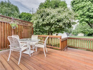 The back deck is a perfect spot to drink an ice te