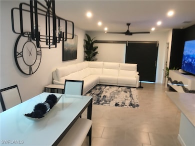 View of dining room