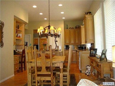 Large kitchen with eating space.