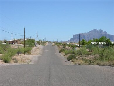 Looking East down street