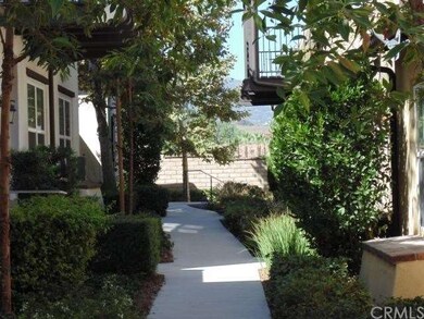Walkway leading up to home