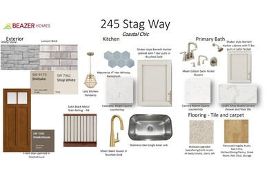 Rainier Interior Design Selections