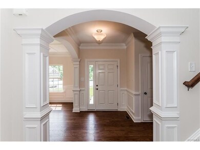 Photo of another Raleigh Foyer. This home will als