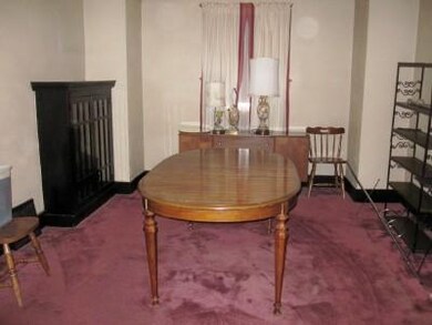 Dining Room. Nice Size Dining Room with Built-In B
