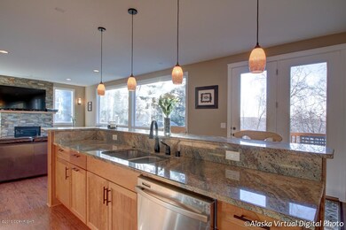 Granite Counters in Kitchen