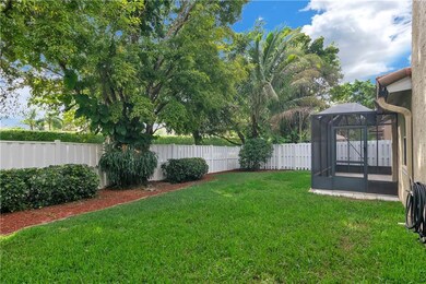Large fenced in private yard