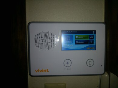 Touch alarm pad