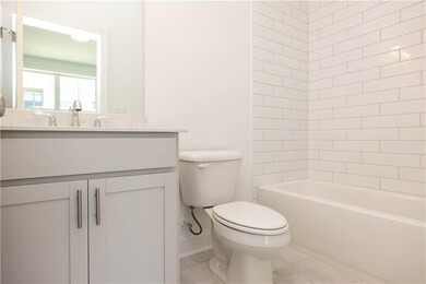 Terrace level full bathroom.