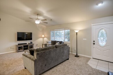 Living Room with Doorway