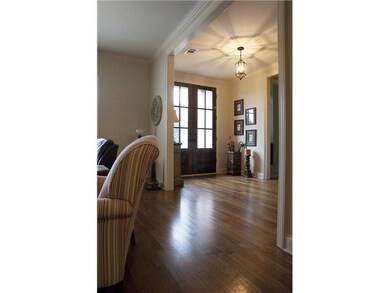 Double front door entrance with beautiful nailed d