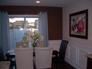 Wainscoting in Dining Area.