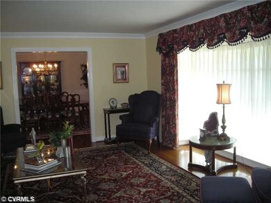 Living Room - Living room has hardwood floors, cro