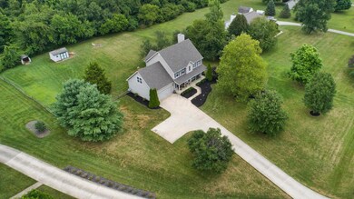Tree lined yard!