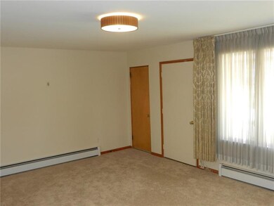 Living Room with new carpet.