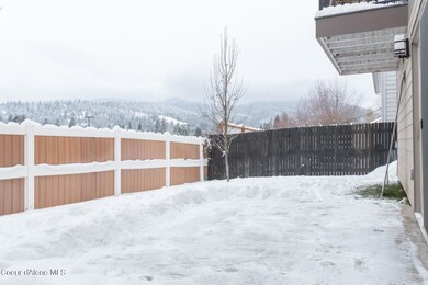 Large rear patio