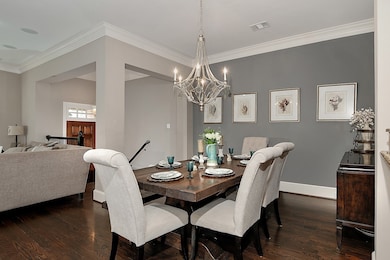 Elegant dining area perfect for entertaining, feat