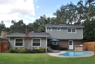 View from back of yard