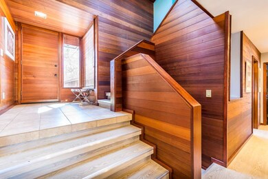Can you imagine welcoming your guests into this en