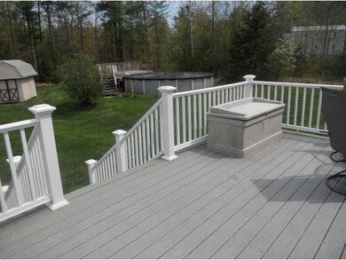 Rear deck
