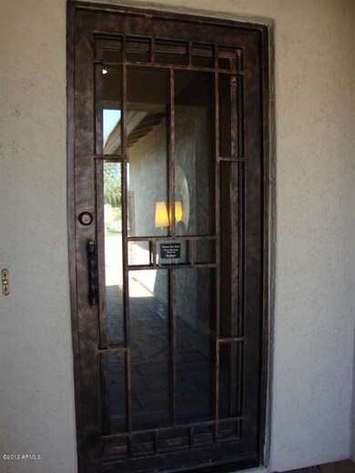 Loyola Iron Front Door