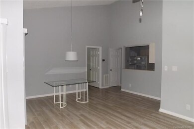 Dining Room with sliding doors to the balcony.