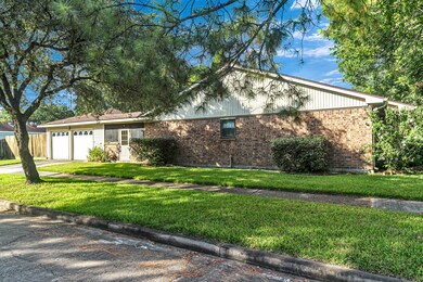 2 car garage located on the side of the house