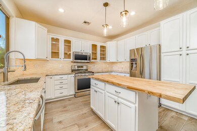 Beautiful upated kitchen.