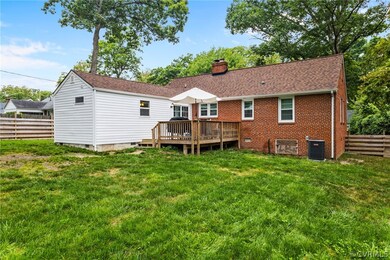 Large fenced back yard is perfect for kids, pets,