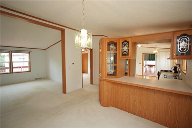 Separate Formal 13x10 Dining Room w/ Chandelier &