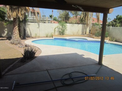 Large coverd patio
