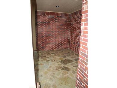 Patio/Deck. Nice secluded front porch area