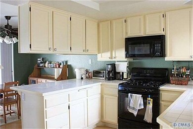 This kitchen provides plenty of counter space and 