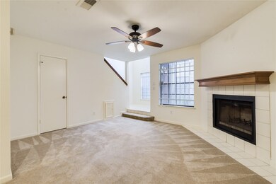This home is light and bright with neutral wall colors.