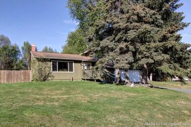 Big Front Yard With Large Trees