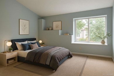 Primary bedroom , V staged.