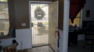 Front security door
