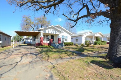 Paved parking under Porte cochere and carport just