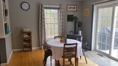 Dining Area, Wood Stove