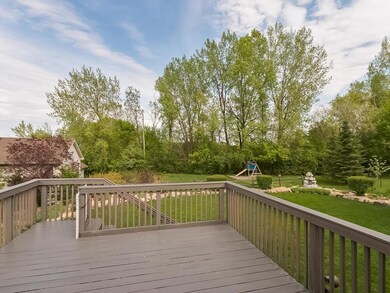 Spacious deck for entertaining!