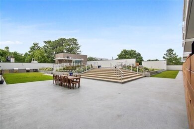 Steps to Pool Area