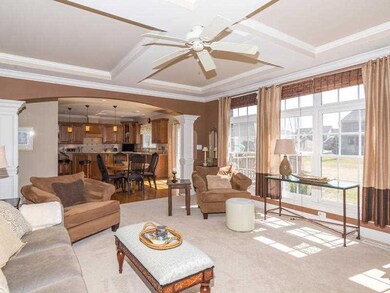 Great Room. Tons of natural light flows through the large windows!