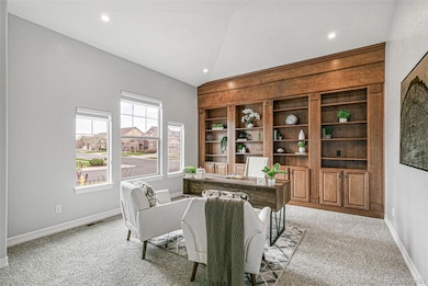 Office by the entrance