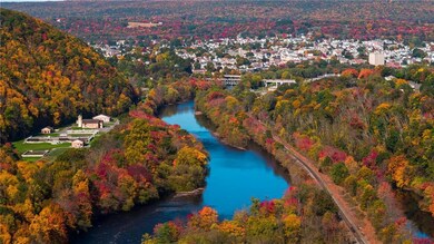 Lehigh River/ Lehighton Aerial View