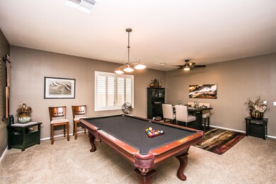 Game Room view from front enterance