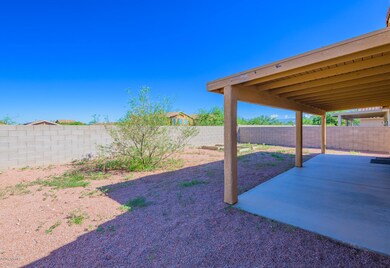 Patio and view