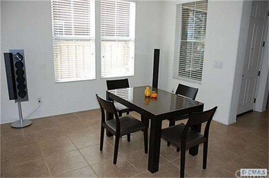 This dining area is part of the great room.  All v