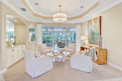 Formal Living Room with Pocket Sliding Doors