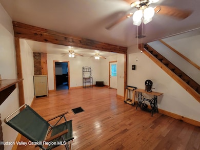 Apt 1 Living Room view from front door