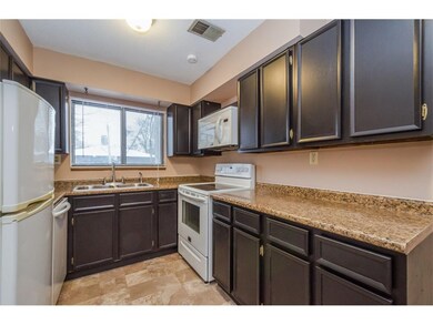 Kitchen with fresh paint, new laminated countertop